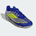 アディダス adidas F50 LEAGUE HG/AG J MESSI ジュニアサッカースパイク IH0920(シルバーメタリック/ソーラーイエロー/ルシッ...