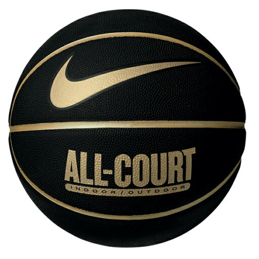 ナイキ Nike エブリデイ オールコート8P バスケットボール BS3050-070(ブラック/メタリックゴールド) ナイキ Nike エブリデイ オールコート8P バスケットボール BS3050-070(ブラック/メタリックゴールド)