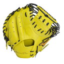 ミズノ MIZUNO 硬式用ミズノプロ號SAKEBI 捕手用:M-R型 硬式グローブ・キャッチャーミット 1AJCH30010-4009(ナチュラルライム×ブラ...