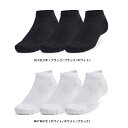 アンダーアーマー UNDER ARMOUR トレーニング コットン ローカット ソックス (3足セット) スポーツソックス 1386312