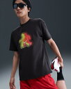 ナイキ Nike M90 OPP2 S/S Tシャツ レディースTシャツ IB7926-045(オフノアール/(リフレクティブシルバー))