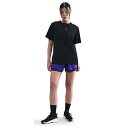 ナイキ Nike ウィメンズ DF SWIFT RUN OC S/S Tシャツ レディースランニングTシャツ IB4067-010(ブラック/(ホワイト))