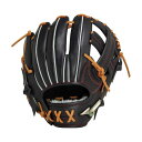 ミズノ MIZUNO 軟式用【グローバルエリート】Hselection SIGNA AXI【内野手/サイズ9】 軟式グローブ 1AJGR31713-0949(ブラック×コルク)