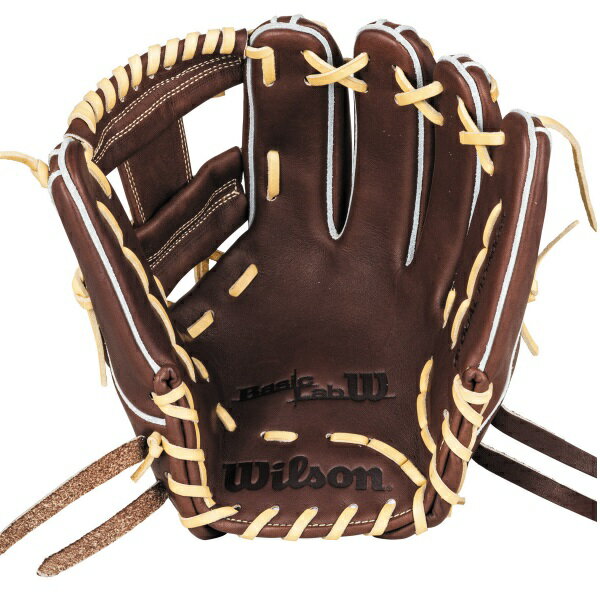 ウィルソン WILSON 軟式用Basic Lab DUAL 内野手用 86型 軟式グローブ WBW103730-DBRN(Dブラウン)