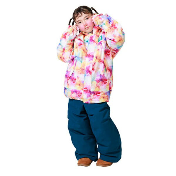 RESEEDA JUNIOR SUIT ジュニアスキーウエア上下 RES68202-973H729(ミックス×ネイビー)