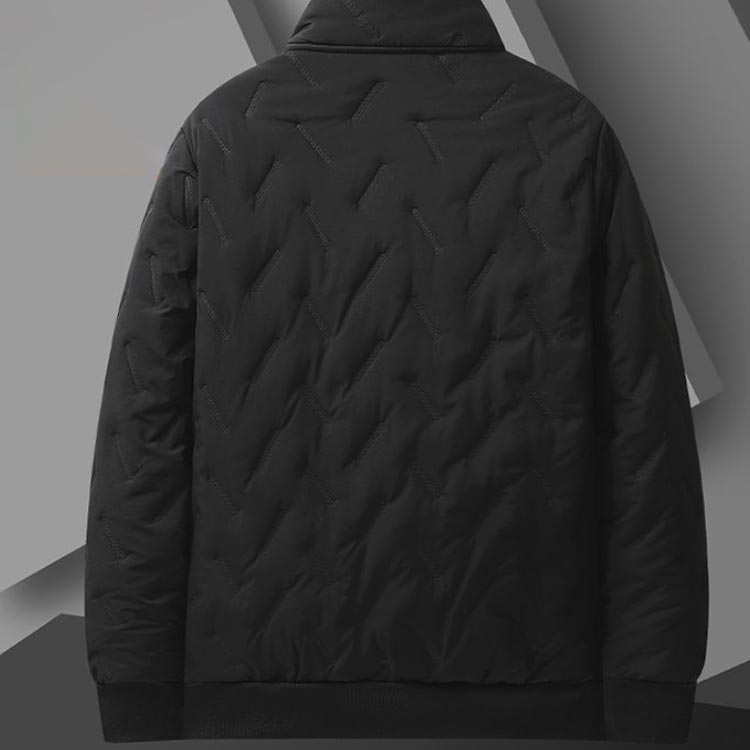 メンズ ブルゾン アウター 中綿ジャケット 無地 裏起毛 スタジャン 裏ボア ジャンパー 冬服 防寒 MA1 裏ボア 秋服 キルティング コート ジャンパー ゴルフ カジュアル あったか 冬服 暖かい 40代 50代 60代 70代 シニア ohmysweets-10004281 Oh My Sweets サンプル画像3