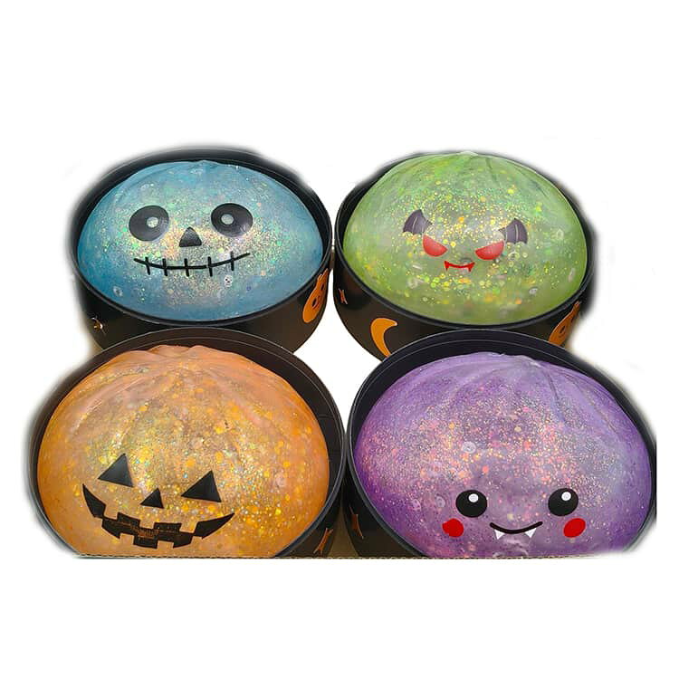 スクイーズ スクイーズ ぷにぷに 握るおもちゃ ビッグサイズ キラキラ 中華まん 肉まん ハロウィン かわいい ビーズ入り ストレス解消 リラックス 癒しグッズ 肉まん ギフト ohmysweets-10006484 Oh My Sweets サンプル画像2
