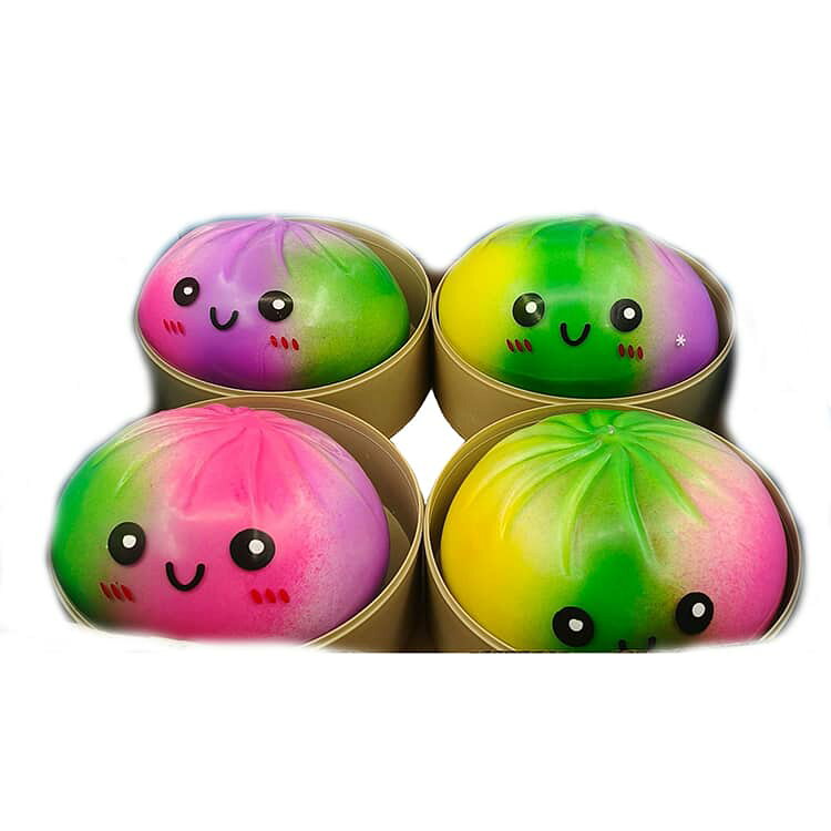 スクイーズ スクイーズ ぷにぷに 握るおもちゃ ビッグサイズ キラキラ 中華まん 肉まん ハロウィン かわいい ビーズ入り ストレス解消 リラックス 癒しグッズ 肉まん ギフト ohmysweets-10006484 Oh My Sweets サンプル画像3
