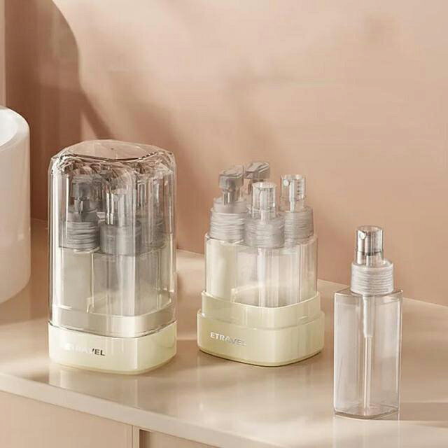 漏れない トラベル 35ml 小分けボトル スプレー 4in1 トラベルボトル ポンプ 4in1 ...