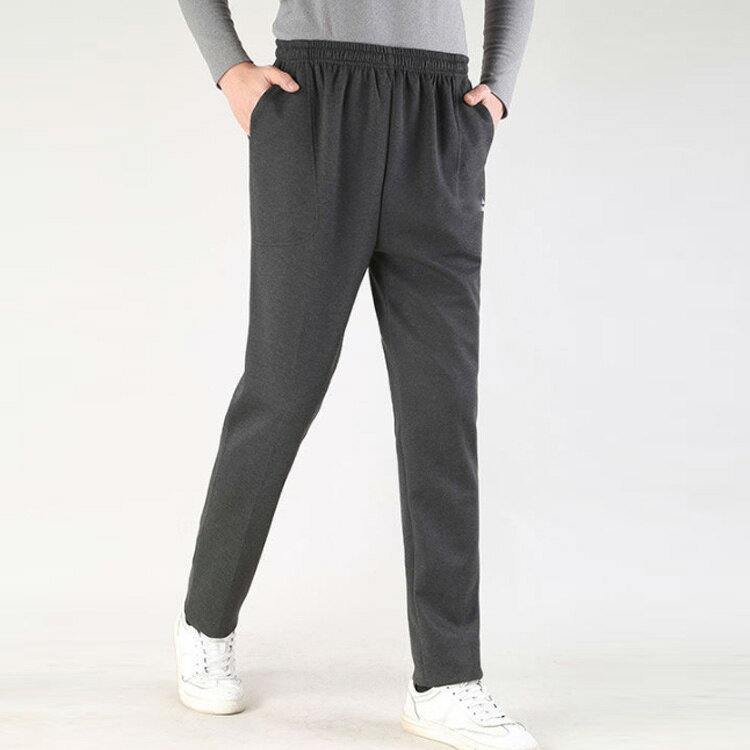 パンツ ブラック 厚手 スラックス イージーパンツ ストレッチ 大きいサイズ カジュアル ゆったり 裏起毛パンツ グレー 裏ボア 裏ボア 防寒 暖かい 冬 ズボン 2本セット スウェットパンツ 無地 シニア ゴルフ ohmysweets-10009224 Oh My Sweets サンプル画像3