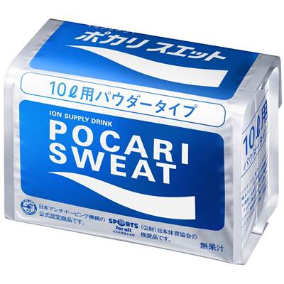 【大塚製薬 スポーツ飲料 ポカリ 粉末】大塚製薬 ポカリスエットパウダー740g(粉末) 10L用×10袋(3415) ■真夏の熱中症対策にオススメ