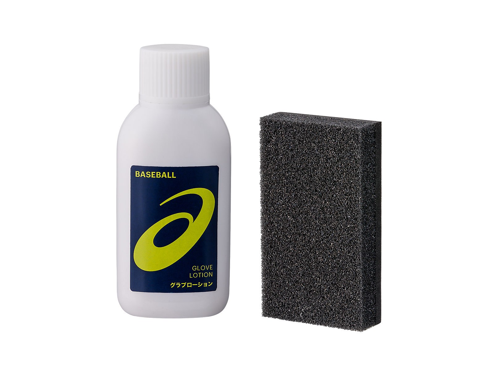 【野球 アシックス グラブローション】アシックス グラブローション(BEO005) ■80ml ■ナチュラル ■スポンジ付き ■グラブ本体の汚れを落とせるローション