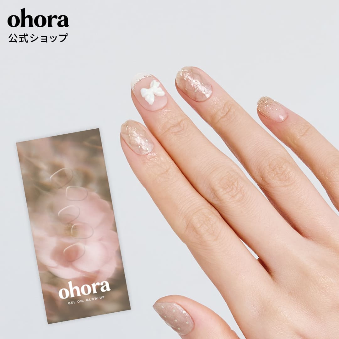 乐天商城 - 【公式】N Grace Bloom：NP-009-G/ ohora gelnails nail オホーラ ネイル ジェルネイル ネイルシール セルフネイル カラージェル ネイルチップ ネイルパーツ ネイルオイル ネイルステッカー ジェルネイルシール ネイルデザイン おうちネイル
