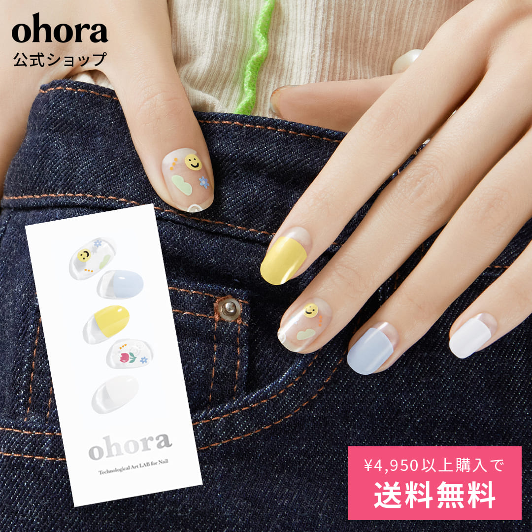 【公式】N Spring Picnic：ND-366/ ohora gelnails nail オホーラ ネイル ジェルネイル ネイルシール セルフネイル ネイルステッカー おうちネイル ネイルデザイン ジェルネイルシール ネイルステッカー ネイルオイル ネイルパーツ ネイルチップ カラージェルのサムネイル