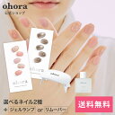 【楽天限定】【公式】マンスリーベスト：SET-008 ohora gelnails nail オホーラ ネイル ジェルネイル ネイルシール セルフネイル ネイルステッカー ネイルデザイン ジェルネイルシール ネイルステッカー ネイルオイル ネイルパーツ ネイルチップ カラージェル