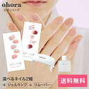 【楽天限定発売】【公式】ビギナーズセット：SET-031-J ohora gelnails nail オホーラ ネイル ジェルネイル ネイルシール セルフネイル ネイルステッカー おうちネイル ネイルデザイン ジェルネイルシール ネイルステッカー ネイルオイル