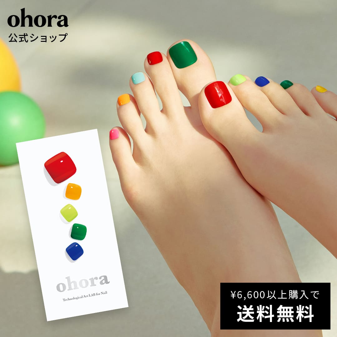 【公式】P Crayon：PD-070 ohora gelnails nail オホーラ ネイル ジェルネイル ネイルシール セルフネイル ネイルステッカー おうちネイル ネイルデザイン ジェルネイルシール ネイルステッカー フット ネイルパーツ ネイルチップ カラージェルのサムネイル