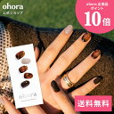 【公式】N Brown Sugar：ND-122 ohora gelnails nail オホーラ ネイル ジェルネイル ネイルシール セルフネイル ネイルステッカー おうちネイル ネイルデザイン ジェルネイルシール ネイルステ…