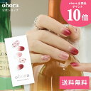 【公式】N Brilliant：ND-316/ ohora gelnails nail オホーラ ネイル ジェルネイル ネイルシール セルフネイル ネイルステッカー おうちネイル ネイルデザイン ジェルネイルシール ネイルステッカー ネイルオイル ネイルパーツ ネイルチップ カラージェル