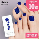 【公式】P Cobalt Blue:PB-010 ohora gelnails nail オホーラ ネイル ジェルネイル ネイルシール セルフネイル ネイルステッカー おうちネイル ネイルデザイン ジェルネイルシール ネイルステッカー フット ネイルパーツ ネイルチップ カラージェル