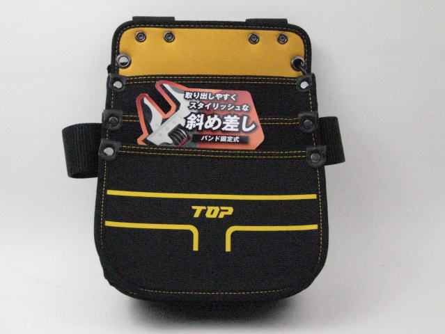 Rakuten - TOP トップ　ティーキャリー仮枠用釘袋　（工具差し付）TPN-301【RCP】【35S80】【釘袋】【腰袋】【ポーチ】