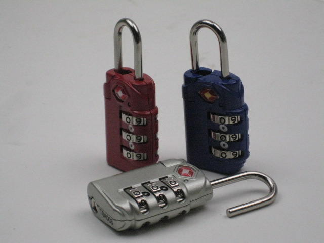 TSA LOCK 싞 3@SV/BK/R/ByRCPz