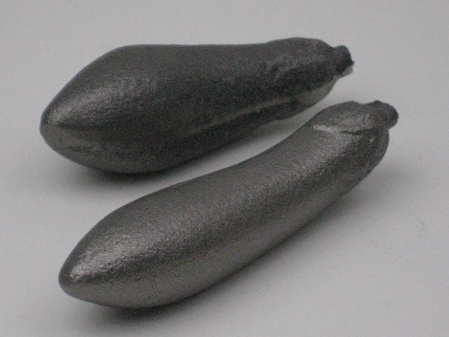岩鋳南部鉄器　鉄茄子/鉄なす 2本組/鉄ナス