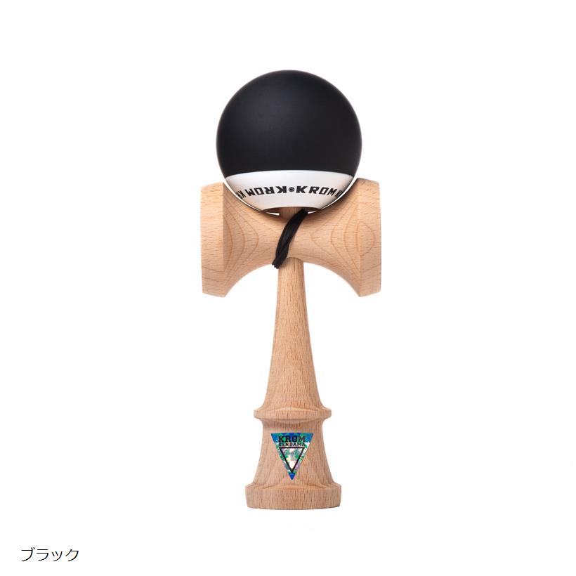 Kendama けん玉 POP クロム ポップ 16センチ ブラック (ブラック, ワンサイズ)