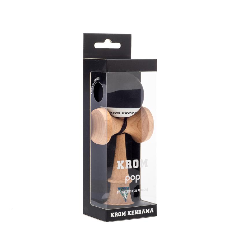 OHstoreのKendama けん玉 POP クロム ポップ 16センチ ブラック (ブラック, ワンサイズ)｜アングル2