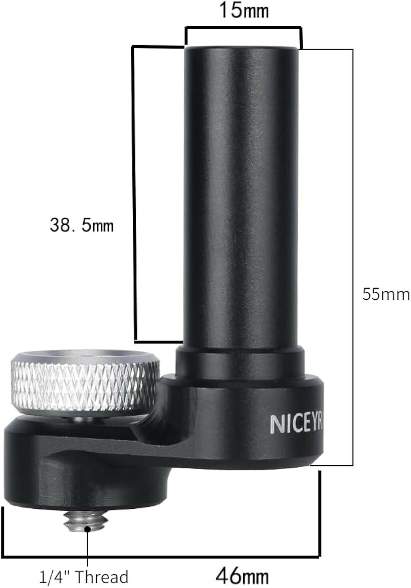 【楽天ランキング1位入賞】15mmロッド カメラアクセサリー 軽量 装備 DSLR Rigs DS...