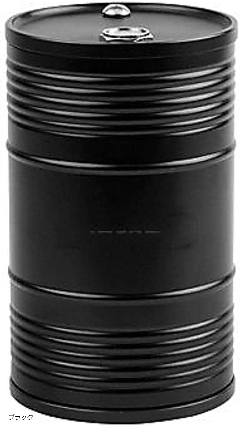 【楽天ランキング1位入賞】車用 灰皿 ふた付き ドラム缶型 大容量 車載灰皿 カー用品 車用品 はいざら シガーソケット ステンレス(ブラック)