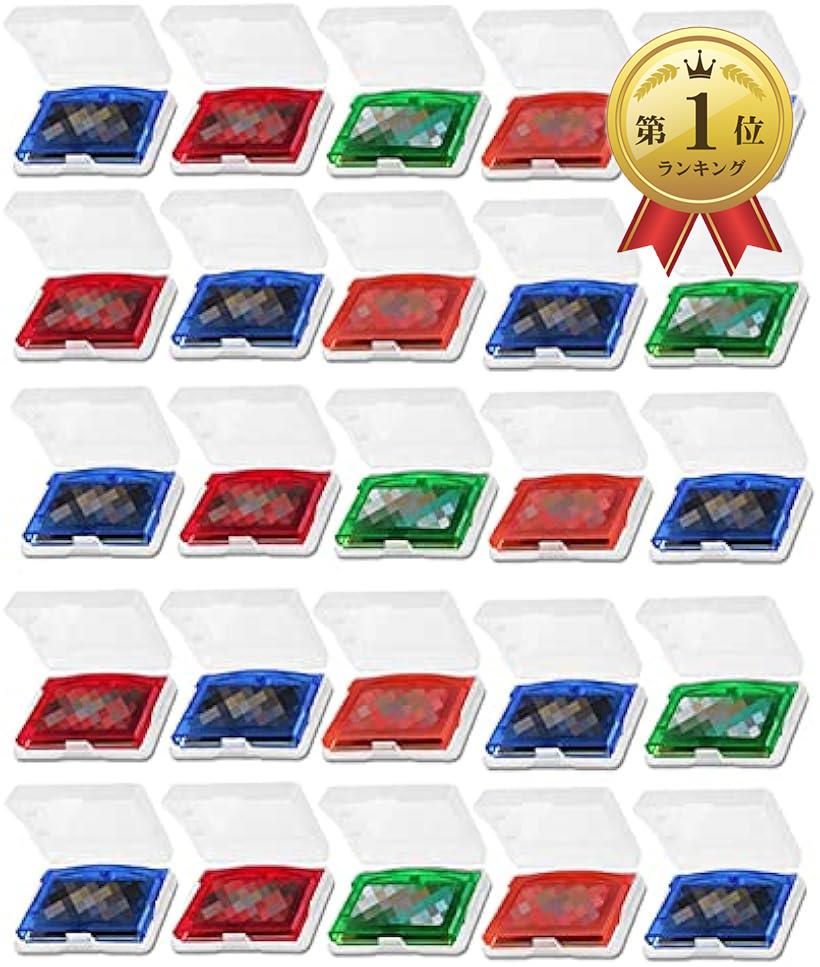 D・STONE GBA 専用 保護 収納 ソフト カセット ケース ゲームボーイ アドバンス DS カートリッジ 小物 ホルダー 50個