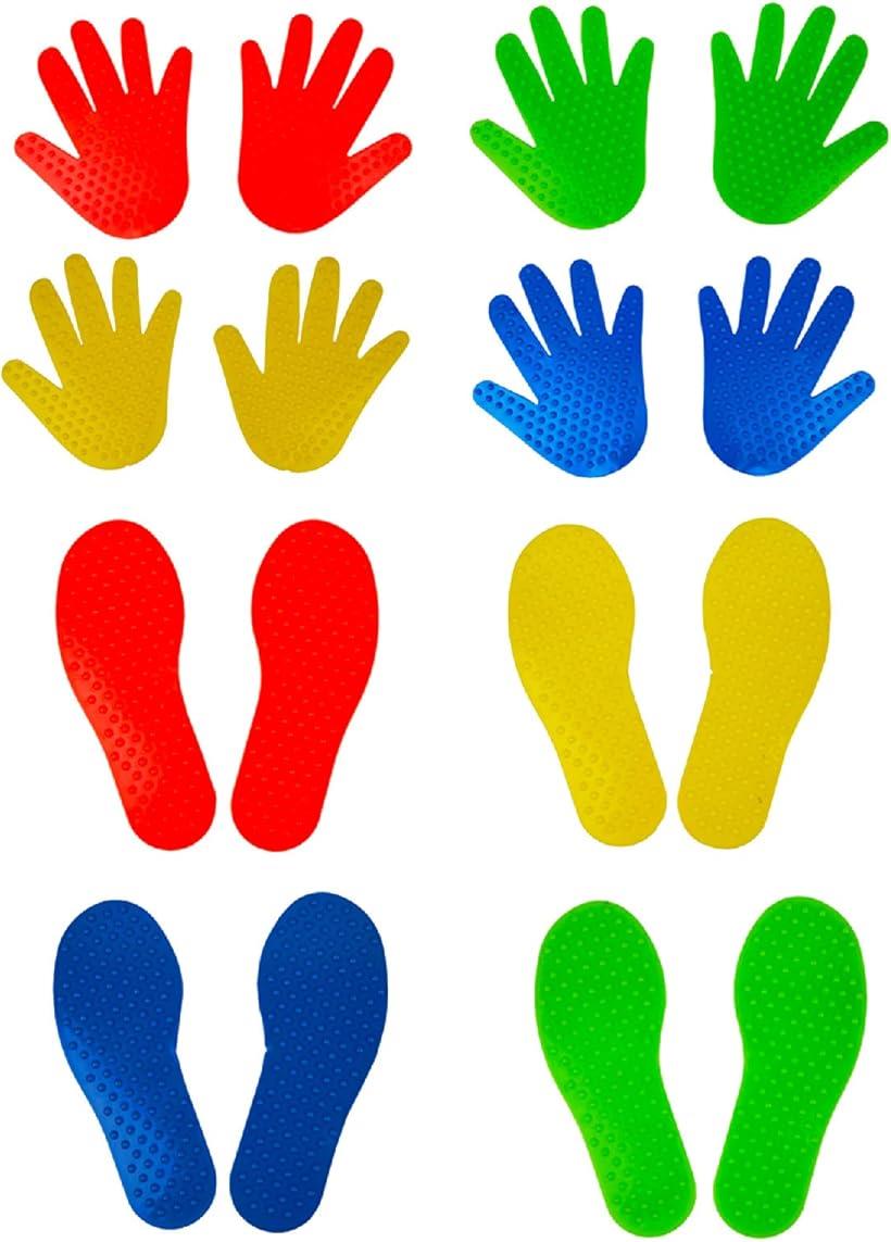 室内遊び バランスゲーム 体幹 トレーニング 屋内 遊具 柔軟性 バランス感覚 手 ＆ 足 16個セットのサムネイル