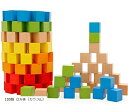 【楽天ランキング1位入賞】木製 立方体 積み木 100個 キューブ ブロック 知育玩具 赤ちゃん 幼児 教材 カラフル(100個 立方体(カラフル))(3)