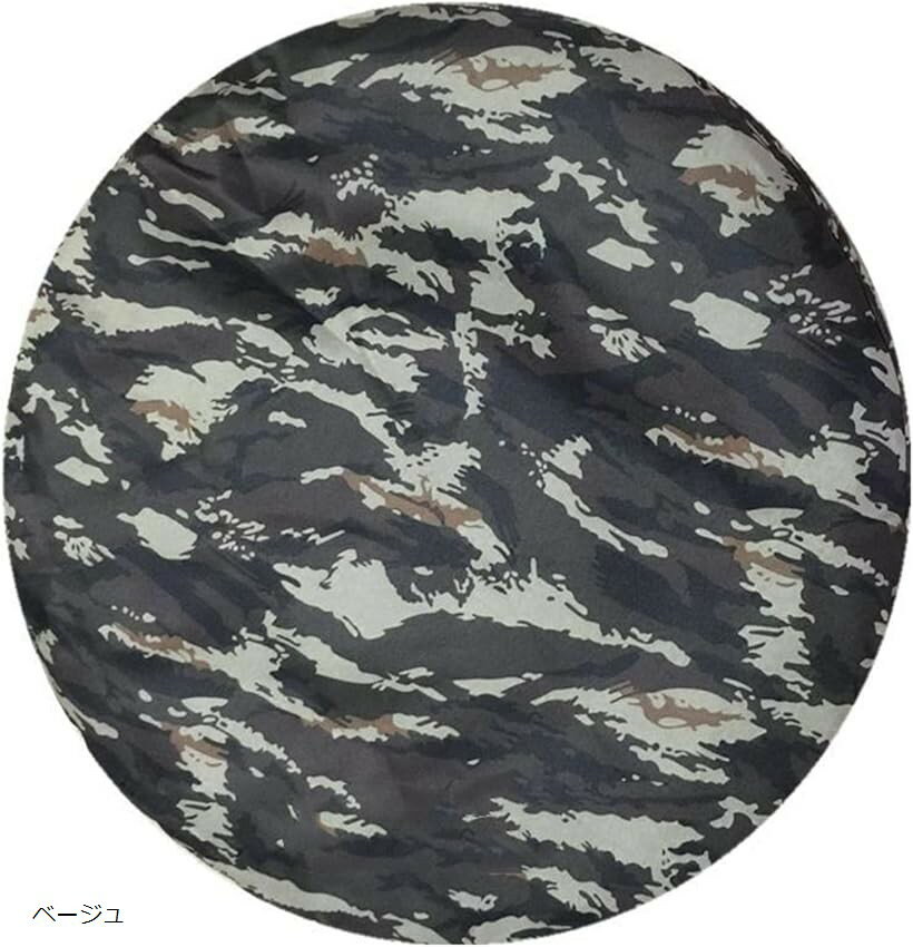 互換品 ジムニー スペアタイヤカバー 防水 保護カバー 16インチ 軽自動車 背面 JB23 JB64 社外品 (ベージュ)