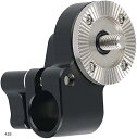 ロッドクランプ 15mmロッドクランプ ARRI標準ロゼットアダプター付き 蝶ネジM6ネジ付き 撮影アクセサリー(428)