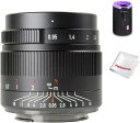 【全品P5倍★4/24 20時～】7artisans 35mm F0.95 手動単焦点レンズ 交換レンズ レンズポーチバッグ同梱 (Eマウント)