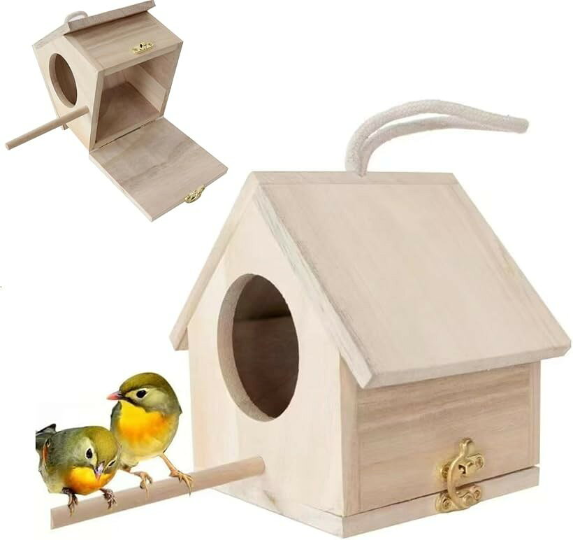商品コード2brgv1ho01商品名鳥の巣 巣箱 鳥小屋 野鳥の餌台 野鳥 屋外 小型 小鳥用 ミニ 止まり木ブランドAurenneカラーベージュサイズ等11.5x12x14.5cm「天然木の小鳥用ミニ巣箱」 シジュウカラなど小型の野鳥に適した、ナチュラルな木製バードハウスです。「安心して使える設計」 止まり木付きで出入りしやすく、側面扉から掃除や餌補充も簡単です。「吊り下げ設置で簡単設置」 付属の紐で庭木やバルコニーに取り付け可能です。野鳥観察やガーデン装飾として、自然な雰囲気を演出します。「商品詳細」・サイズ：約11.5x12x14.5cm ・素材：天然木「Aurenneオリジナルパッケージ」Aurenneオリジナルロゴ入りパッケージの梱包で、お客様の元へお届けいたします。※ 他ネットショップでも併売しているため、ご注文後に在庫切れとなる場合があります。予めご了承ください。※ 品薄または希少等の理由により、参考価格よりも高い価格で販売されている場合があります。ご注文の際には必ず販売価格をご確認ください。※ 沖縄県、離島または一部地域の場合、別途送料の負担をお願いする場合があります。予めご了承ください。※ お使いのモニタにより写真の色が実際の商品の色と異なる場合や、イメージに差異が生じることがあります。予めご了承ください。※ 商品の詳細（カラー・数量・サイズ 等）については、ページ内の商品説明をご確認のうえ、ご注文ください。※ モバイル版・スマホ版ページでは、お使いの端末によっては一部の情報が表示されないことがあります。すべての記載情報をご確認するには、PC版ページをご覧ください。
