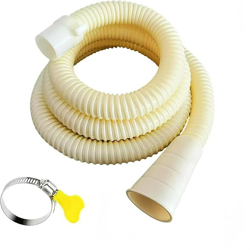 洗濯機排水ホース 厚いホース 洗濯機外部ホース 交換排水ホース 抗菌 防臭 抜け防止 水漏れ防止 取替用..