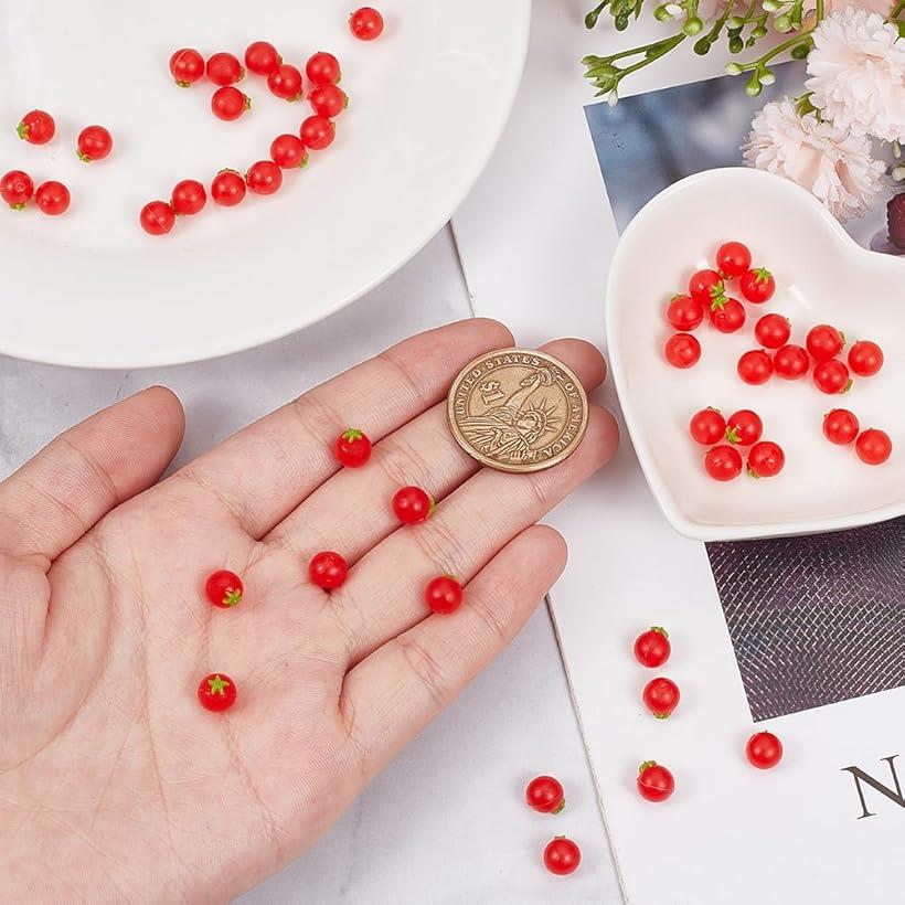 60点 ミニチュア食べ物 トマト ミニ野菜 ドールハウス用 人形用 本物そっくり 食品サンプル イミテーション 装飾小物 情景小物 DIY ドールハウスアクセサリー 模型