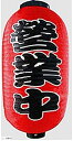 【楽天ランキング1位入賞】c my select 赤ちょうちん 2個セット 居酒屋 or 営業中 屋台 店先に(2:営業中)