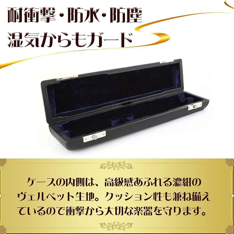 【楽天ランキング1位入賞】フルート ハードケース (17穴用)