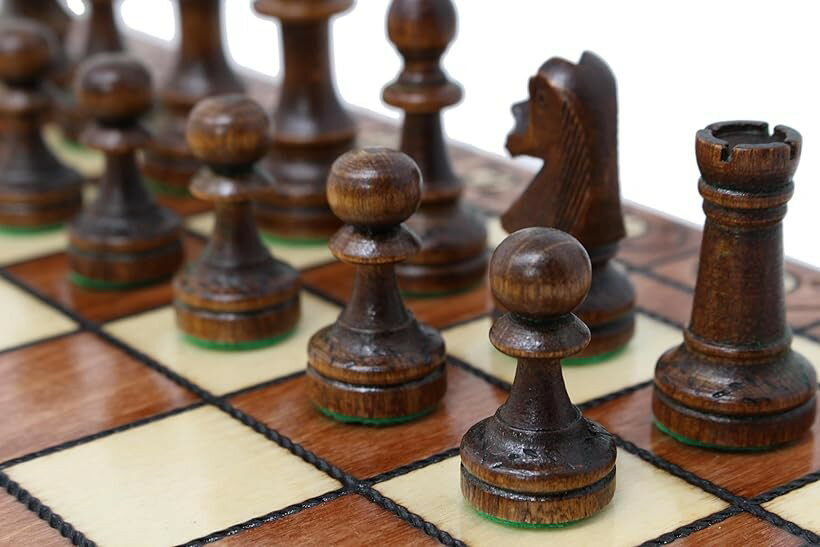 �ڳ�ŷ��󥭥�1�����ޡ�ChessJapan ������ ���������� 41cm ���� (�ۥ磻��)