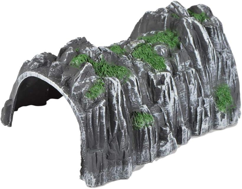 トンネル 洞窟 モデル ジオラマ 鉄道模型 建物模型 情景 岩山 素材 Nゲージ ジオラマ用 (グレー)