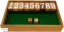 ジャックポット ダイス ボードゲーム サイコロ Jackpot Dice Game(グリーン, 23cmx15cmx4cm)
