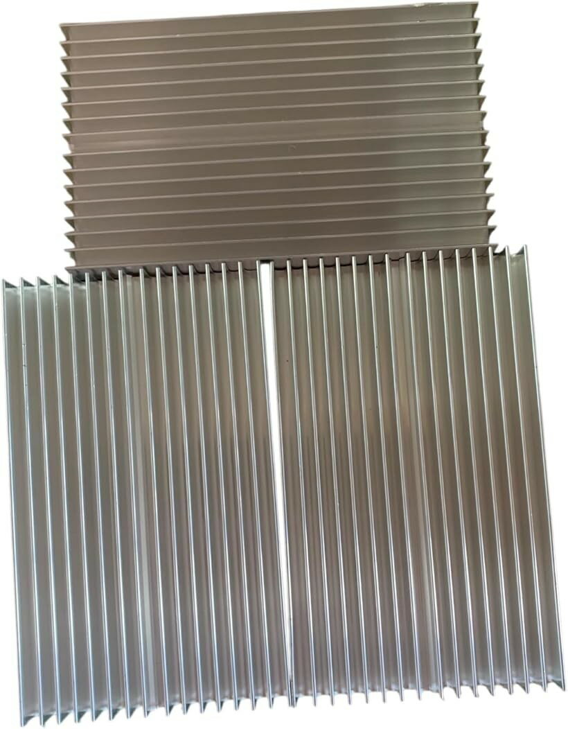 ヒートシンク 大型 高コスパ 100mm x 60mm 10mm 冷却 フィン アルミニウム 3個