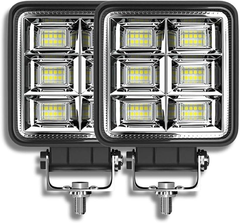  辰 LED 饤 144w  ȥå ȥ饯 12V 24V   ե ݥåȥ饤 Хå 2ĥå