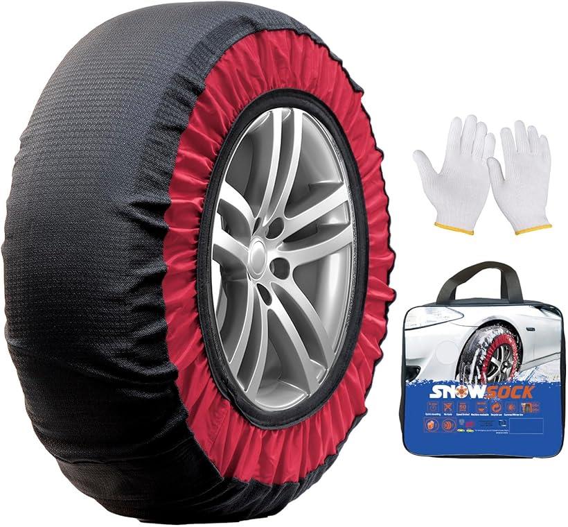 タイヤチェーン 布製 非金属 軽自動車 スノーチェーン チェーン規制対応 冬の雪对策 ジャッキアップ不..
