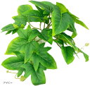 ペット用品 人工植物 ビバリウム用 吸盤付きモンステラ 葉 爬虫類 両生類 カメ カエル 対応