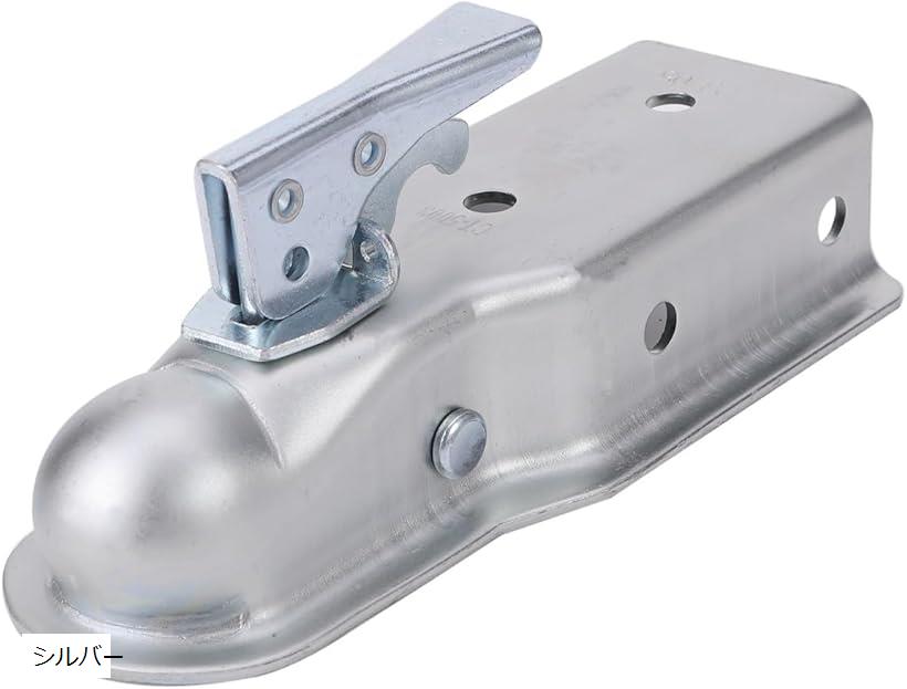 互換品ヒッチ カプラー ロック マウント レシーバー 幅 3インチ 7.6角 ヒッチボール 2インチ ヒッチメ..